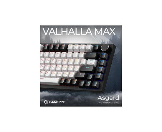 Клавиатура GamePro Asgard Valhalla Max MK160B MAX USB UA Black (MK160B MAX), изображение 6