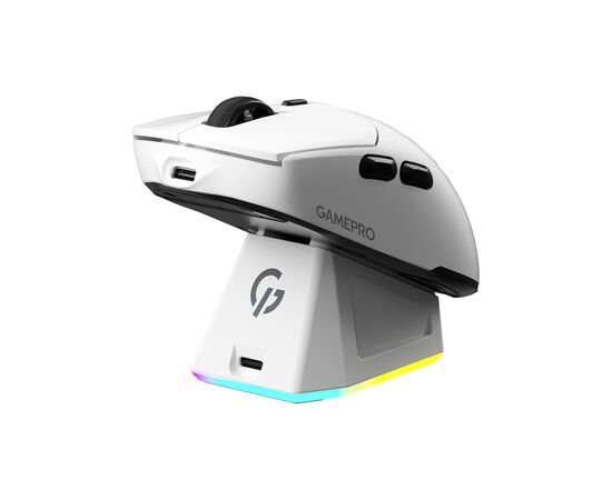Мышка GamePro Genesis Airmaster Wireless/Bluetooth/USB White (GM167W)