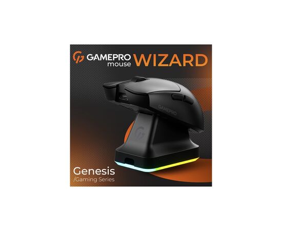 Мышка GamePro Genesis Wizard Wireless/Bluetooth/USB Black (GM160B), изображение 9