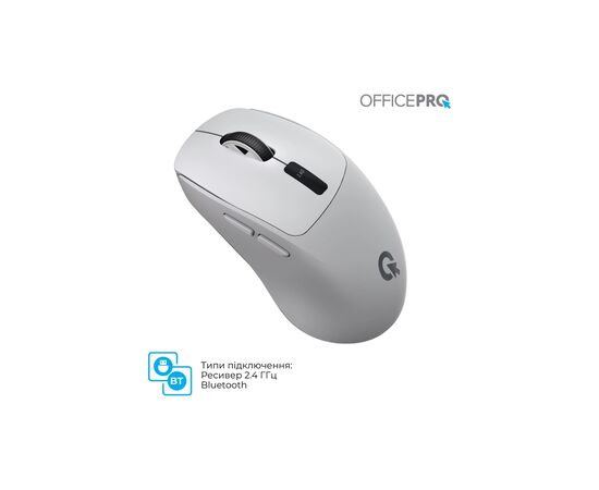 Мышка OfficePro M398G Wireless/Bluetooth Gray (M398G), изображение 11