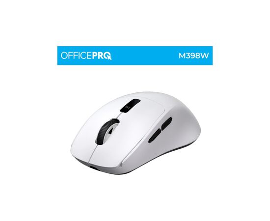 Мышка OfficePro M398W Wireless/Bluetooth White (M398W), изображение 4