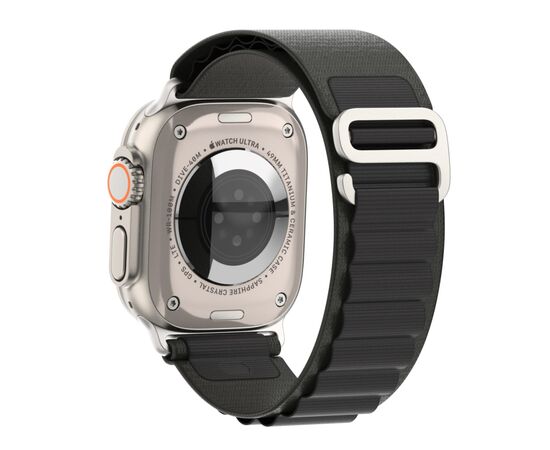 Ремінець до смарт-годинника Armorstandart Alpina Band для Apple Watch 42 (Series 11-10)/41/40/38 Black (ARM64976), зображення 5