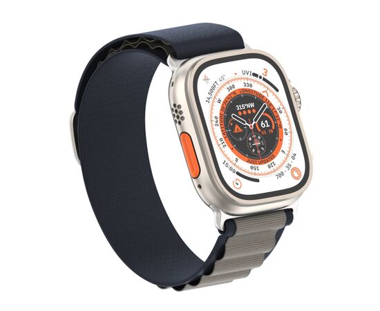 Ремешок для смарт-часов Armorstandart Alpina Band для Apple Watch 42 (Series 11-10)/41/40/38 Blue (ARM81040), изображение 2