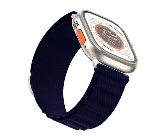 Ремінець до смарт-годинника Armorstandart Alpina Band для Apple Watch 42 (Series 11-10)/41/40/38 Dark Blue (ARM74197), зображення 3