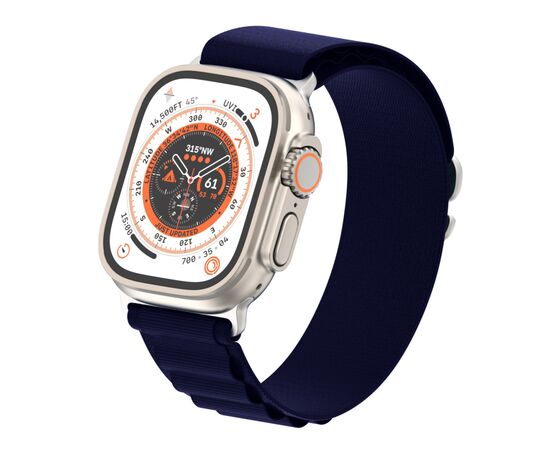 Ремінець до смарт-годинника Armorstandart Alpina Band для Apple Watch 42 (Series 11-10)/41/40/38 Dark Blue (ARM74197), зображення 4