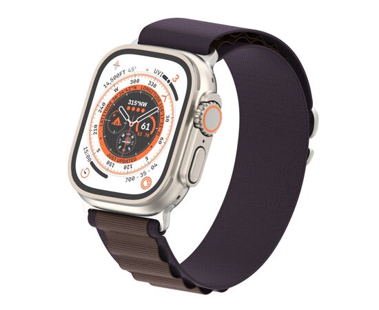 Ремінець до смарт-годинника Armorstandart Alpina Band для Apple Watch 42 (Series 11-10)/41/40/38 Indigo (ARM81042), зображення 4