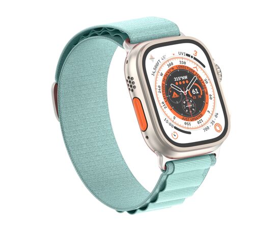 Ремінець до смарт-годинника Armorstandart Alpina Band для Apple Watch 42 (Series 11-10)/41/40/38 Light Blue (ARM81048), зображення 2