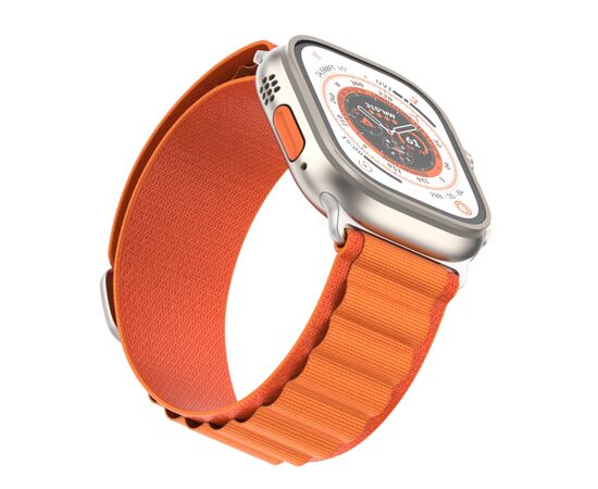 Ремінець до смарт-годинника Armorstandart Alpina Band для Apple Watch 42 (Series 11-10)/41/40/38 Orange (ARM64978), зображення 3