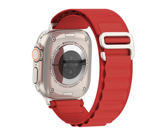 Ремешок для смарт-часов Armorstandart Alpina Band для Apple Watch 42 (Series 11-10)/41/40/38 Red (ARM81046), изображение 5