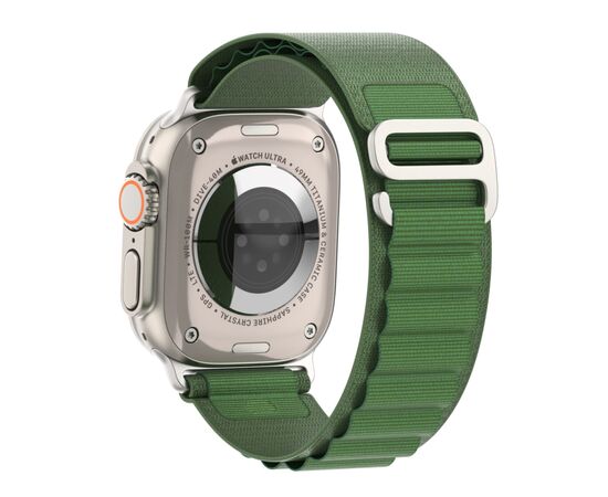 Ремешок для смарт-часов Armorstandart Alpina Band для Apple Watch 49/46/45/44/42 (Series 1-3) Green (ARM64981), изображение 5