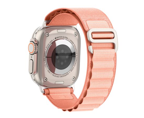 Ремінець до смарт-годинника Armorstandart Alpina Band для Apple Watch 49/46/45/44/42 (Series 1-3) Peach (ARM81051), зображення 5