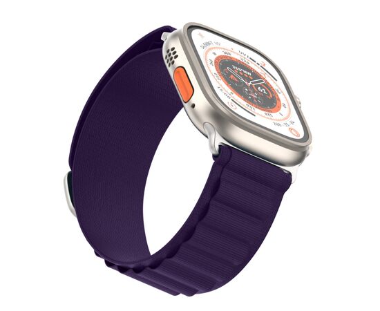 Ремешок для смарт-часов Armorstandart Alpina Band для Apple Watch 49/46/45/44/42 (Series 1-3) Purple (ARM74199), изображение 3