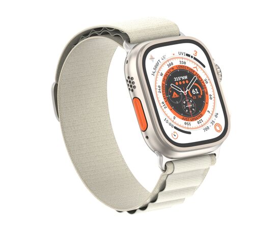 Ремешок для смарт-часов Armorstandart Alpina Band для Apple Watch 49/46/45/44/42 (Series 1-3) Starlight (ARM64975), изображение 2