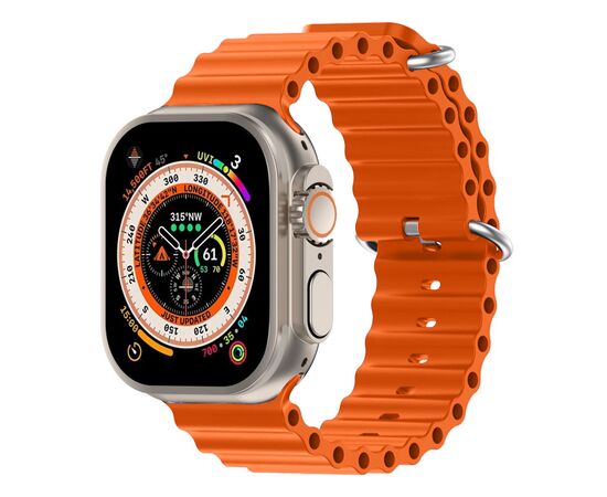 Ремешок для смарт-часов Armorstandart Ocean Band для Apple Watch 42 (Series 11-10)/41/40/38 Orange (ARM81038), изображение 2