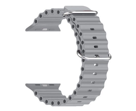 Ремінець до смарт-годинника Armorstandart Ocean Band для Apple Watch 49/46/45/44/42 (Series 1-3) Cloudy Grey (ARM85141)