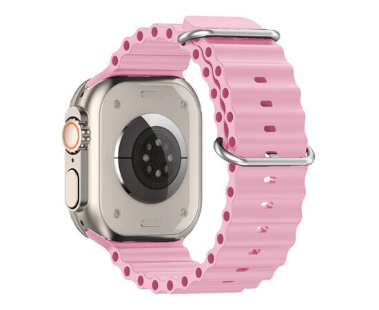 Ремінець до смарт-годинника Armorstandart Ocean Band для Apple Watch 49/46/45/44/42 (Series 1-3) Vintage Rose (ARM74248), зображення 3