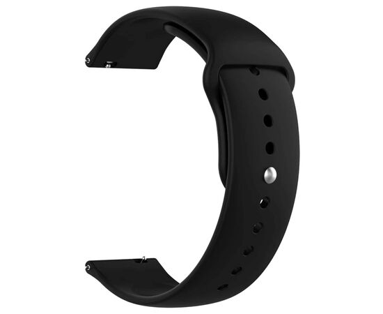 Ремінець до смарт-годинника Armorstandart Silicone Watch Strap 20mm Black (ARM60350)