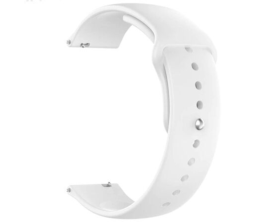 Ремешок для смарт-часов Armorstandart Silicone Watch Strap 20mm White (ARM60518)