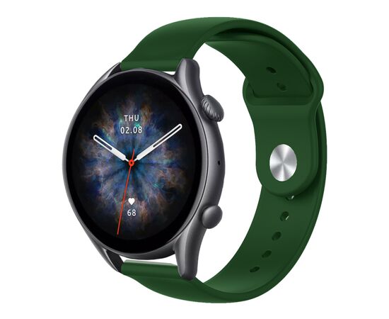 Ремінець до смарт-годинника Armorstandart Silicone Watch Strap 22mm Khaki (ARM80663), зображення 2