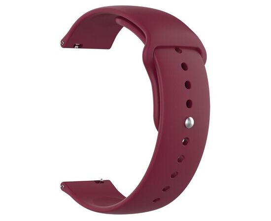 Ремінець до смарт-годинника Armorstandart Silicone Watch Strap 22mm Marsala (ARM80665)