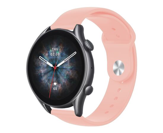 Ремешок для смарт-часов Armorstandart Silicone Watch Strap 22mm Pink Sand (ARM80666), изображение 2