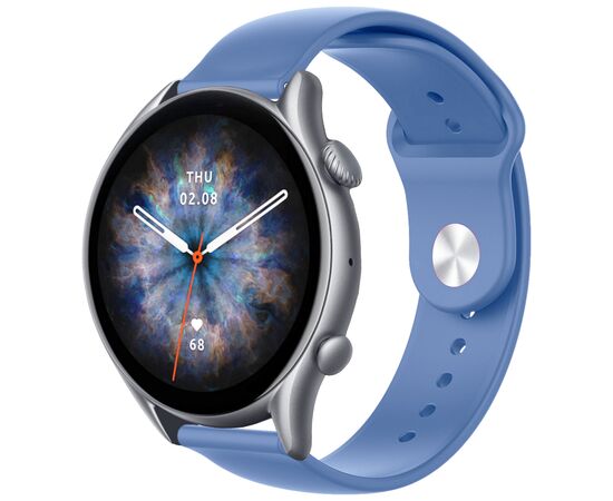 Ремешок для смарт-часов Armorstandart Silicone Watch Strap 22mm Sea Blue (ARM80667), изображение 2