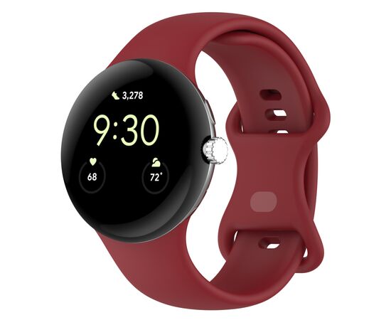 Ремінець до смарт-годинника Armorstandart Google Pixel Watch / Watch 2 / Watch 3 41 mm Red (ARM75437)