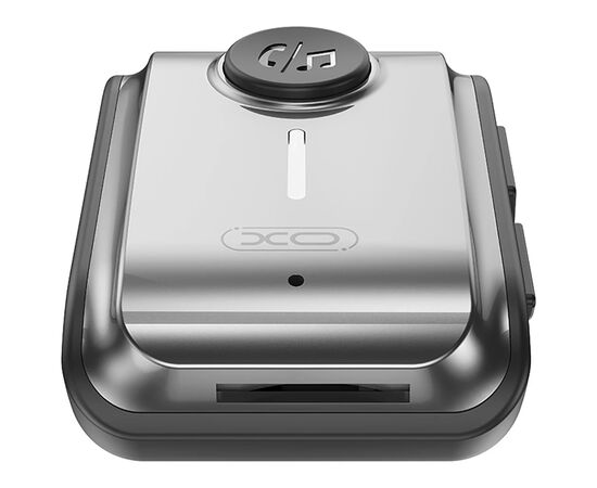 FM модулятор XO BCC15 Bluetooth V5.3 AUX 3.5 мм/Type-C/TF Grey (BCC15.tarnish), изображение 3