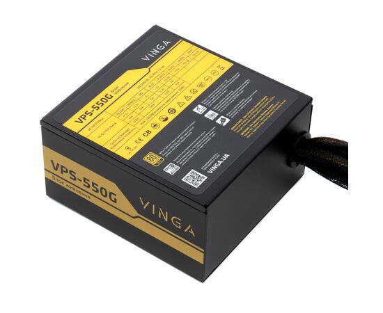 Блок питания Vinga 550W (VPS-550G), изображение 5