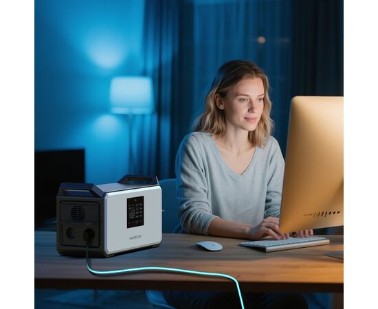 Зарядна станція Marstek POW-ST-MAR-M1200 1800W 1030Wh (POW-ST-MAR-M1200), зображення 7