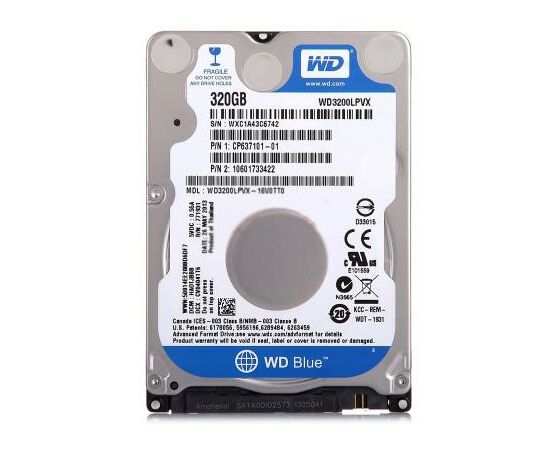 Жесткий диск для ноутбука 2.5" 320GB WD (WD3200LPVX)