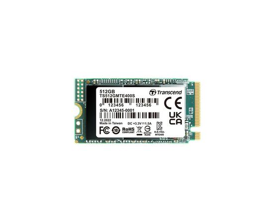 Накопитель SSD M.2 2242 512GB Transcend (TS512GMTE410S)