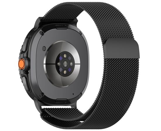 Ремешок для смарт-часов Armorstandart Milanese Magnetic Samsung Watch 8 / 8 Classic (20x113 mm) Black (ARM87358), изображение 2