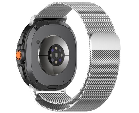 Ремешок для смарт-часов Armorstandart Milanese Magnetic Samsung Watch 8 / 8 Classic (20x113 mm) Silver (ARM87361), изображение 2