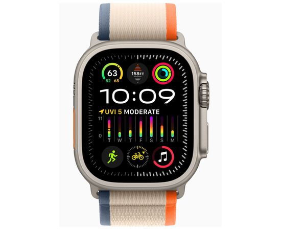 Ремешок для смарт-часов Armorstandart Trail Loop для Apple Watch 42 (Series 11-10)/41/40/38 Orange Beige (ARM74226), изображение 2