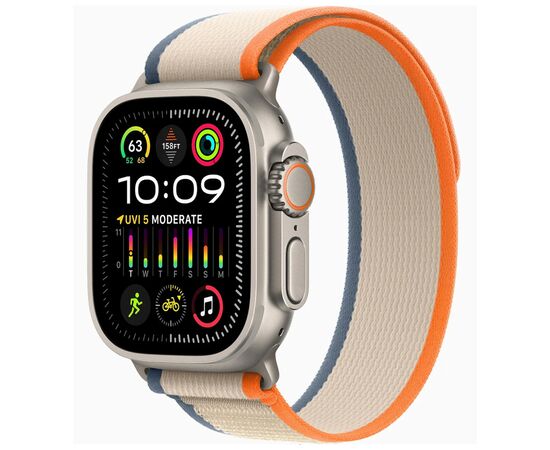 Ремешок для смарт-часов Armorstandart Trail Loop для Apple Watch 42 (Series 11-10)/41/40/38 Orange Beige (ARM74226)