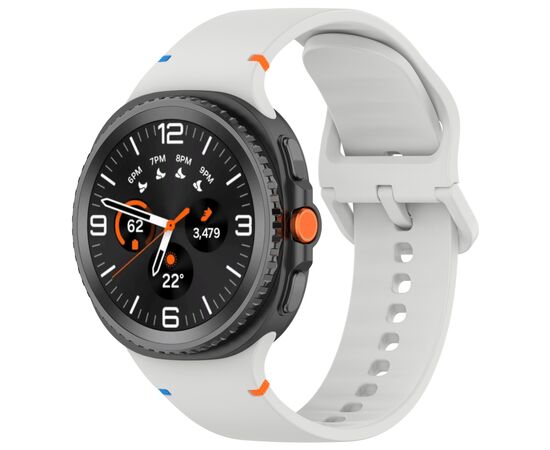 Ремінець до смарт-годинника Armorstandart Samsung Galaxy Watch 8 / 8 Classic (20x113 mm) Light Grey (ARM86863)