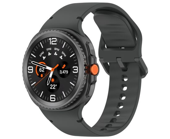 Ремешок для смарт-часов Armorstandart Samsung Galaxy Watch 8 / 8 Classic (22x132 mm) Dark Grey (ARM86869)