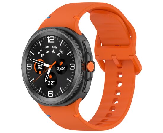 Ремінець до смарт-годинника Armorstandart Samsung Galaxy Watch 8 / 8 Classic (22x132 mm) Orange (ARM86875)