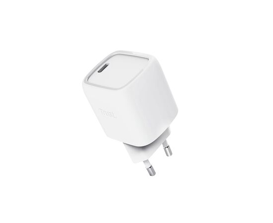 Зарядний пристрій Trust USB-C PD30W GaN white (25520_TRUST), зображення 3