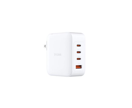 Зарядное устройство D-Link 3xUSB-C + 1xUSB PD140W GaN white (DCF-141), изображение 2