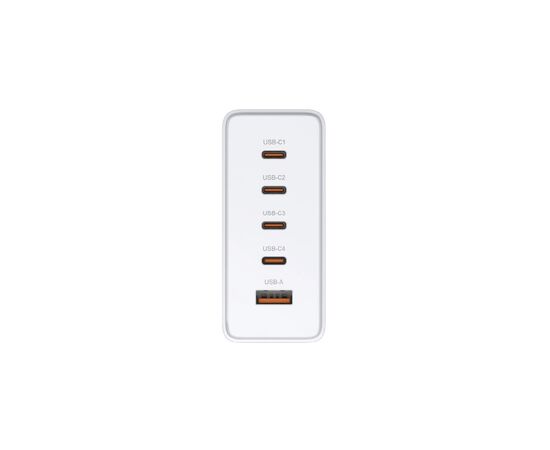 Зарядное устройство D-Link 4xUSB-C + 1xUSB PD240W GaN white (DCF-241), изображение 2