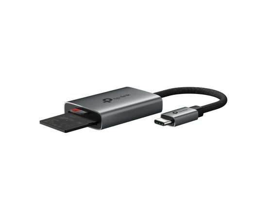 Зчитувач флеш-карт TP-Link USB-C SD + TF silver (UA430C), зображення 2