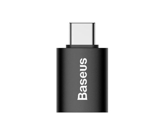 Переходник OTG USB 3.1 AF to USB-C black Baseus (ZJJQ000001), изображение 2