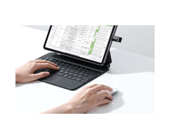 Переходник OTG USB 3.1 AF to USB-C black Baseus (ZJJQ000001), изображение 6