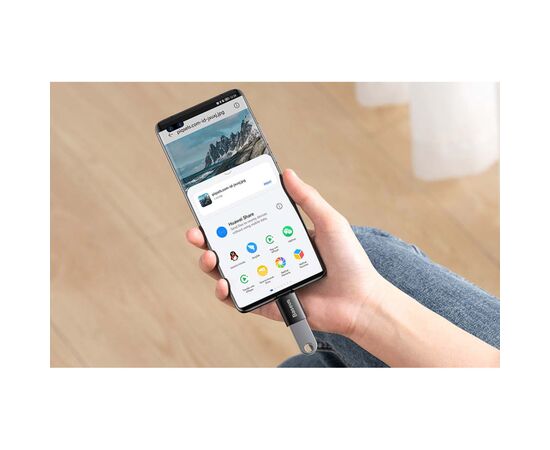 Переходник OTG USB 3.1 AF to USB-C black Baseus (ZJJQ000001), изображение 7