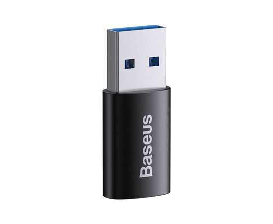 Переходник USB 3.1 M to USB-C F black Baseus (ZJJQ000101), изображение 2