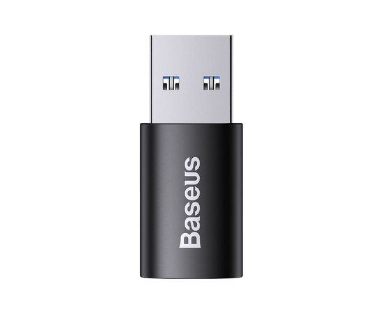 Переходник USB 3.1 M to USB-C F black Baseus (ZJJQ000101), изображение 3