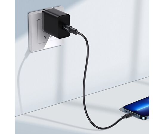 Переходник USB 3.1 M to USB-C F black Baseus (ZJJQ000101), изображение 7