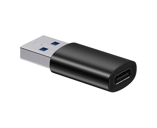Переходник USB 3.1 M to USB-C F black Baseus (ZJJQ000101)